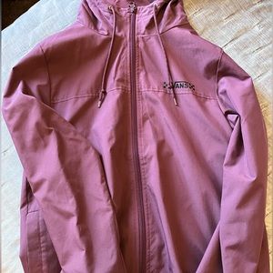 Vans windbreaker. Barley worn but has a slight blemish. size xs
